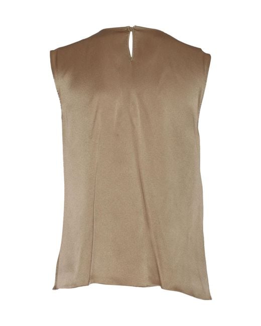 Alberta Ferretti Brown Top
