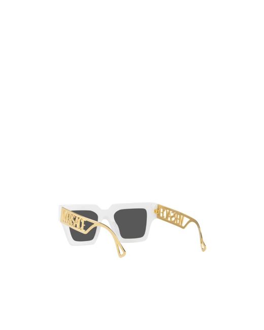 Versace White Logo Sunglasses