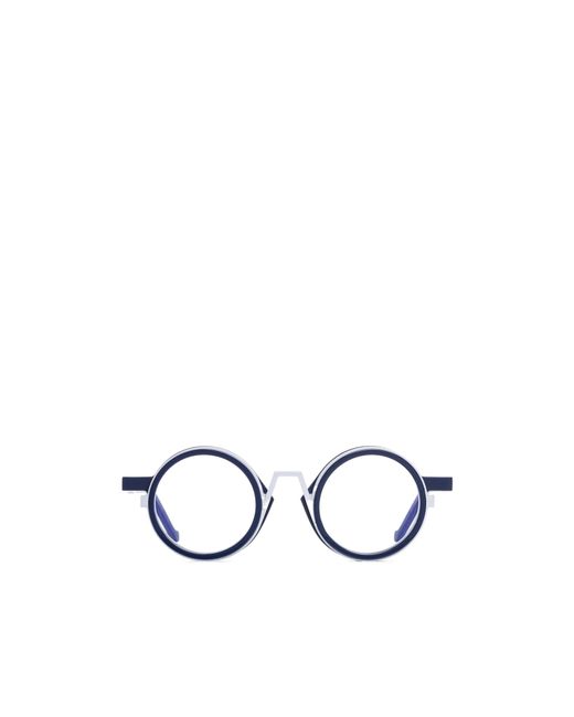 VAVA Eyewear White Wl0045 Round-Frame Glasses for men