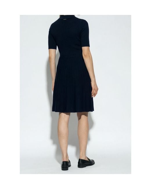 MICHAEL Michael Kors Blue Midi Polo Dress