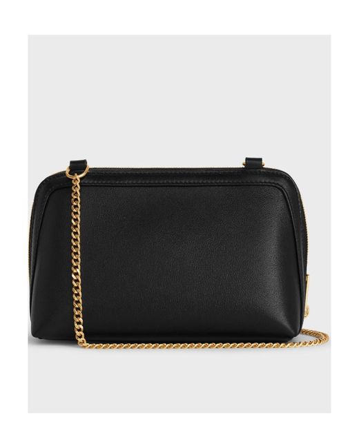 Céline Black Clutch On Chain