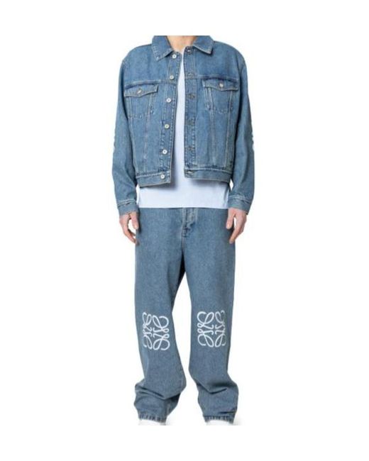 Loewe Blue Anagram Jacket for men