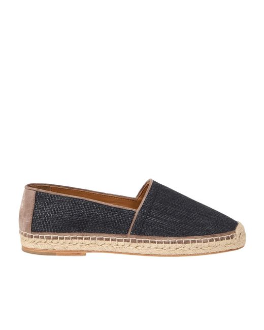 Brunello Cucinelli Blue Canvas Espadrilles for men
