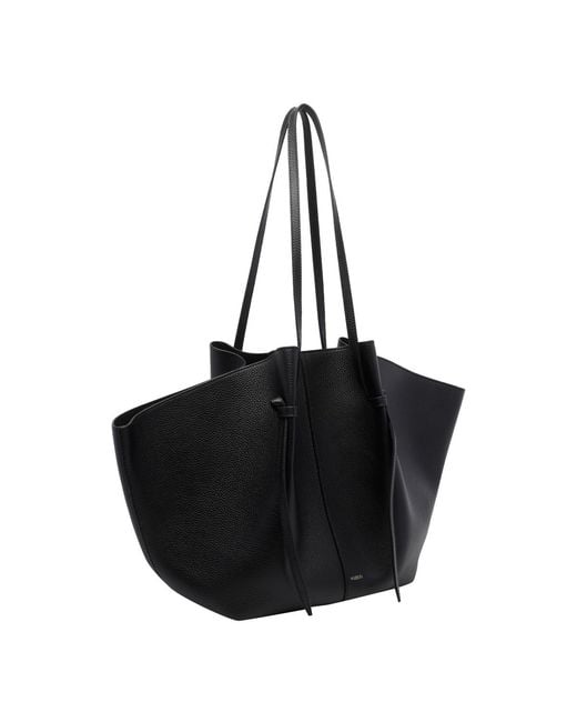 Yuzefi Black Double-Handled Handbag