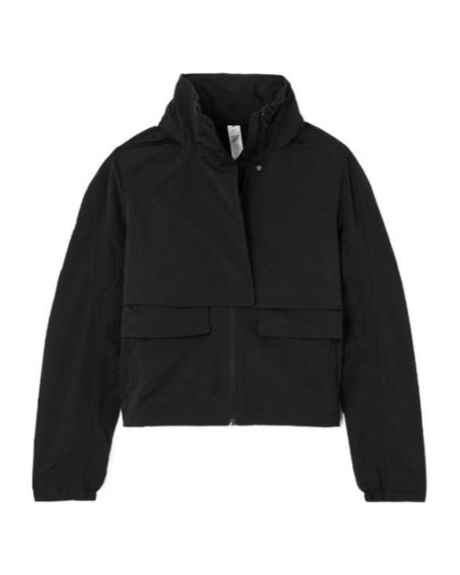 lululemon athletica Black Hooded Jacket