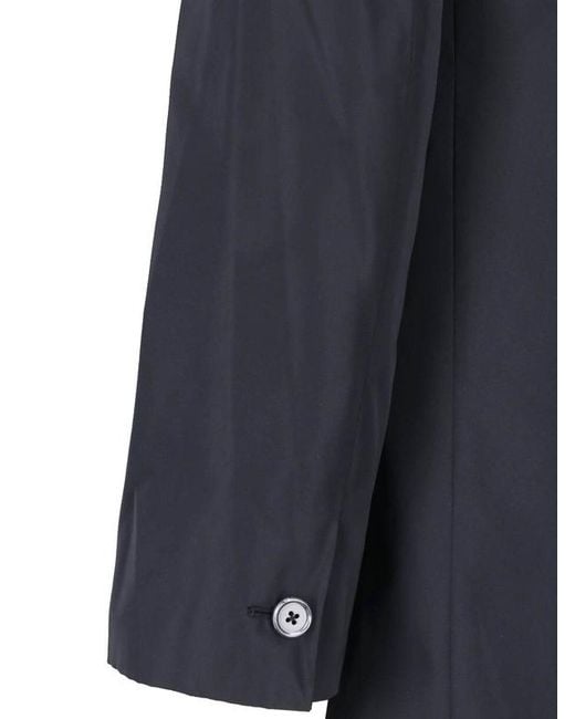 Jil Sander Blue Long-Sleeved Coat