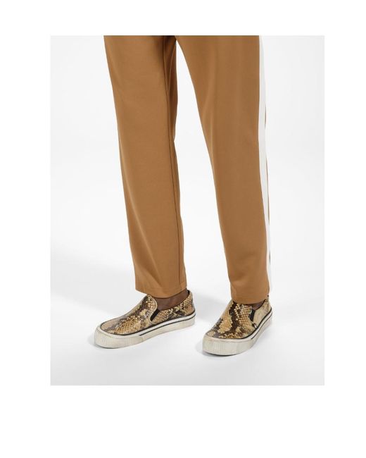 Bally Multicolor Santa Ana Python Printed Sports Shoes for men