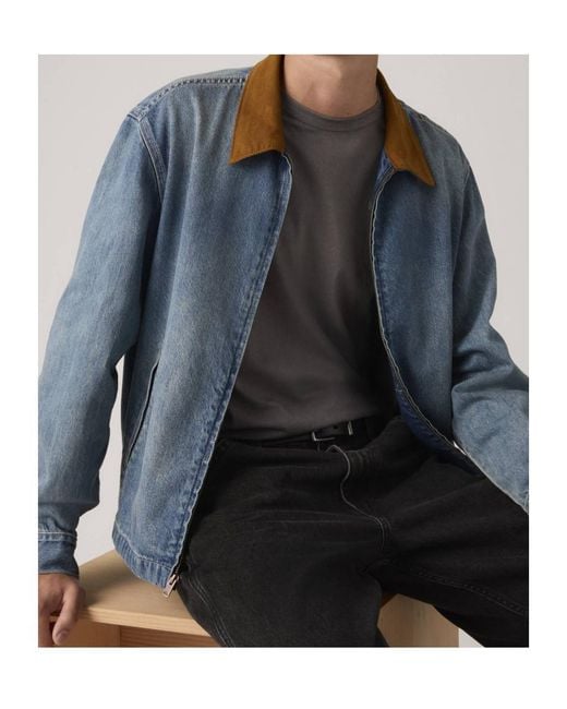 Levi's Blue Mechanics Full-Zip Jacket for men