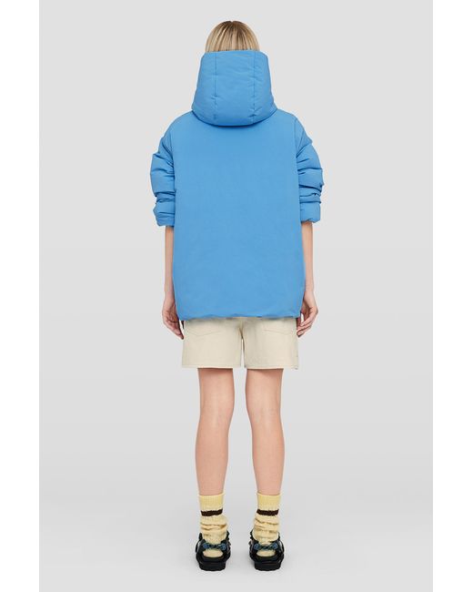 Jil Sander Blue Down Jacket