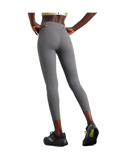 On Shoes Gray Studio Stretch Recycled Leggings