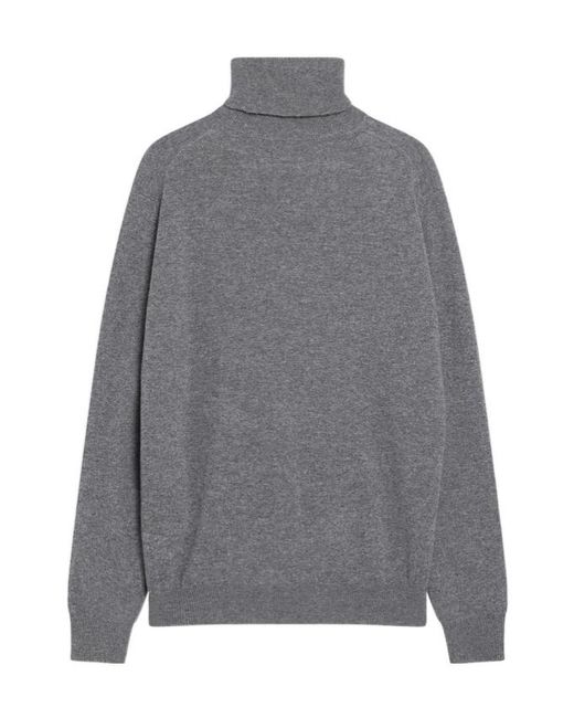 Gucci Gray Turtleneck Knitted Jumper