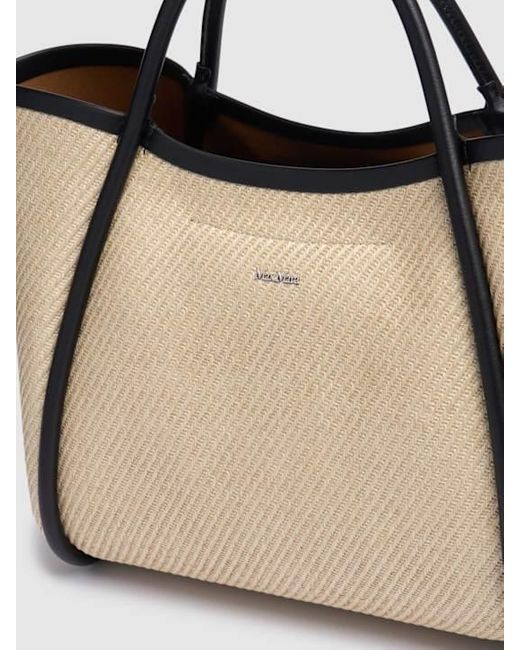 Max Mara Natural Double-Handle Cross-Body Bag