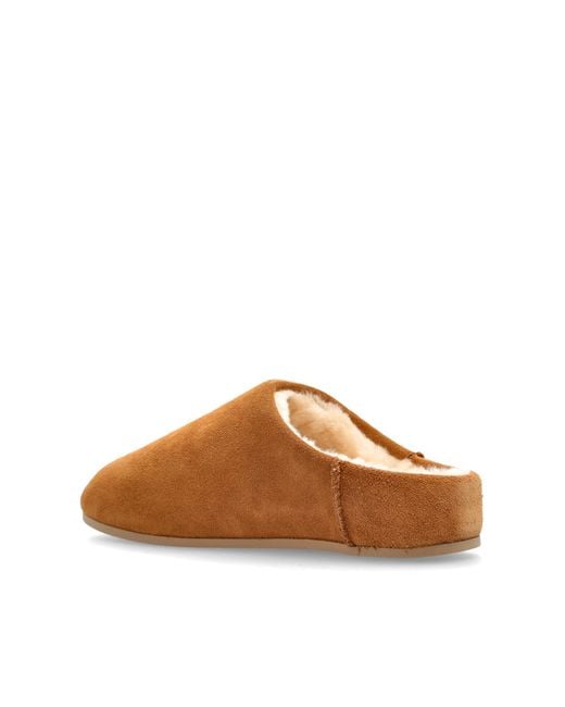 Ugg Brown Elea Slip-On Slippers