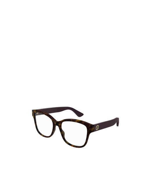 Gucci White Eyewear Rectangle Frame Glasses