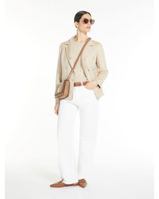 Max Mara White Giuria Jeans