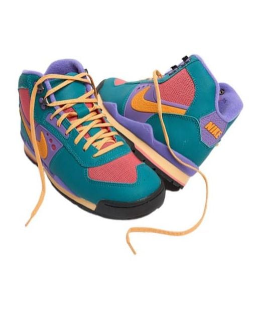 Nike Blue Colorful Sneakers for men