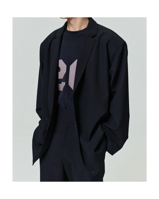 Fear Of God Black Wool Ripstop Relaxed Long Jacket for men