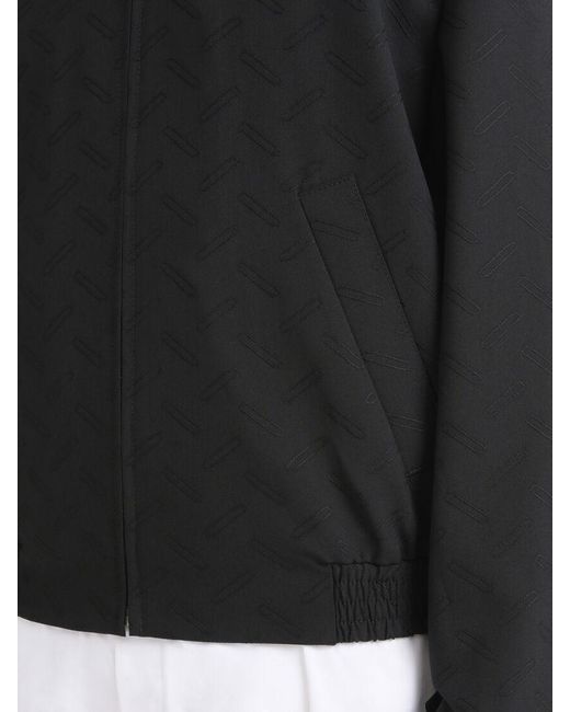 Marni Black Zipped Bomber Jacket for men