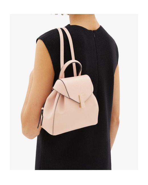 Valextra Pink Iside Mini Backpack