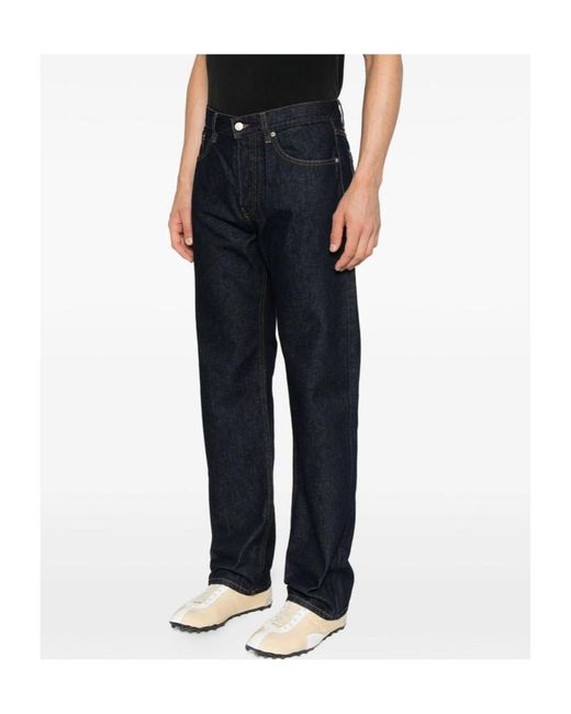 Dries Van Noten Black Jeans With Belt Loops for men