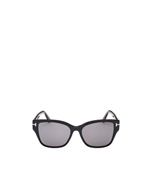 Tom Ford White Eyewear Elsa Cat-Eye Frame Sunglasses for men