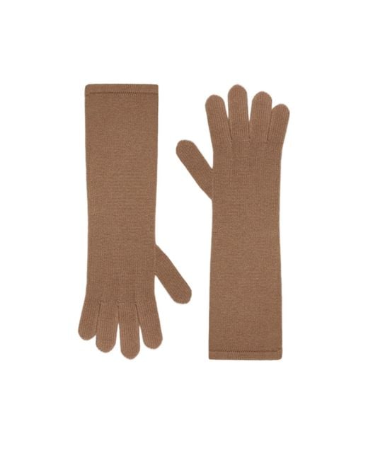 Max Mara Multicolor Long Cashmere Gloves