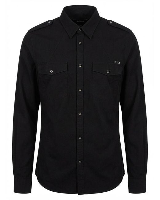 Gucci Black Button-Down Shirt for men