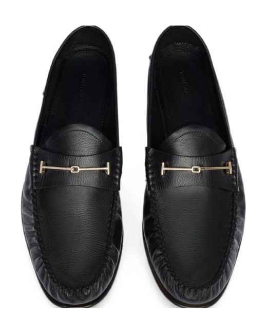 Tom Ford Black Round-Toe Loafers for men