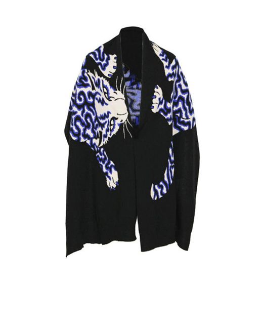 Stella McCartney Blue Animal Scarf