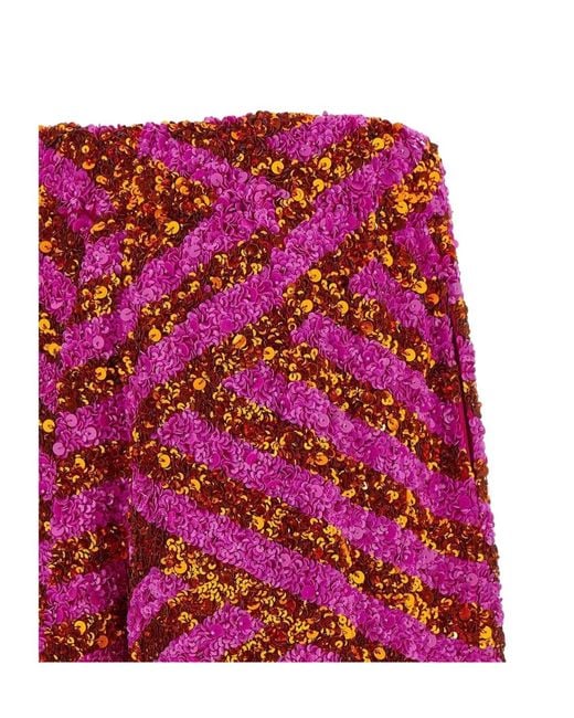 Dries Van Noten Red Casual Shorts