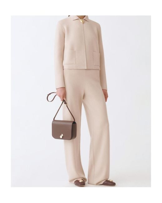 Fabiana Filippi Natural Knitted Jogging Pants