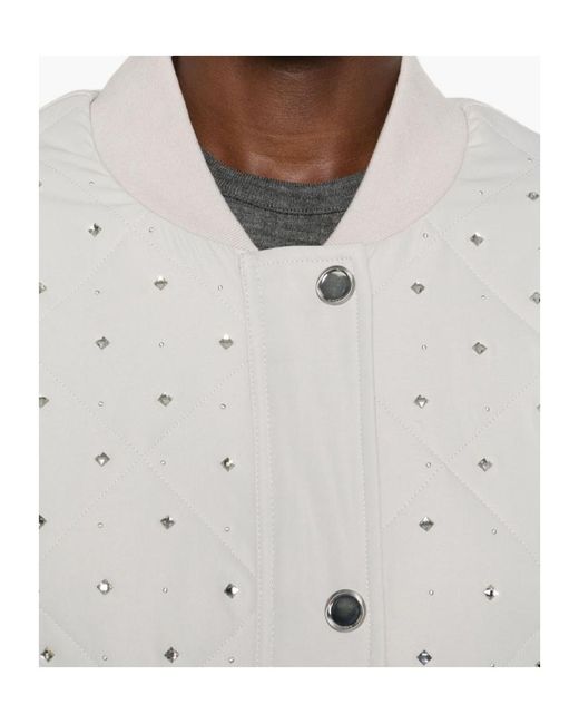 Pinko White Long Sleeve Jacket