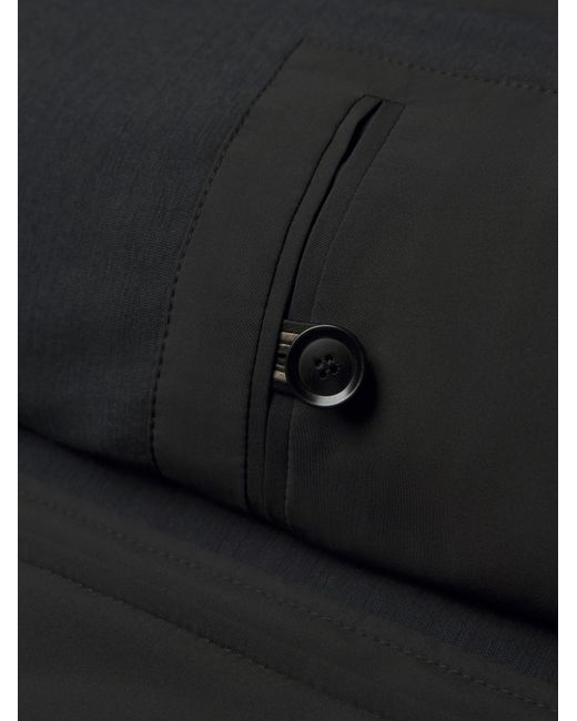 Brioni Black Performa Classic Blouson Jacket for men