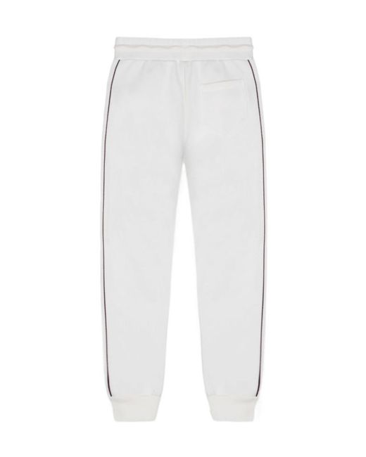 Colmar White Heritage Tracksuit Bottoms for men