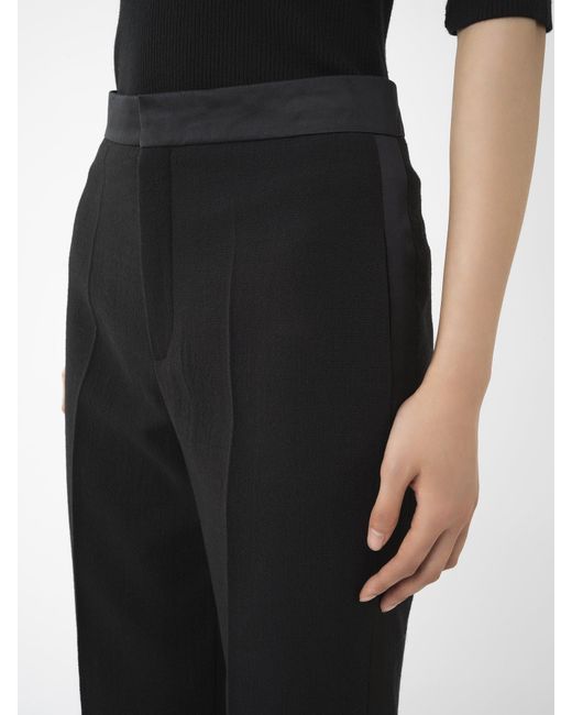 Chloé Black Chloé Straight-Leg Trousers