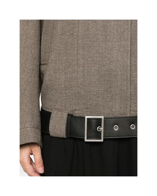 Seafarer Gray Michi Belted Jacket
