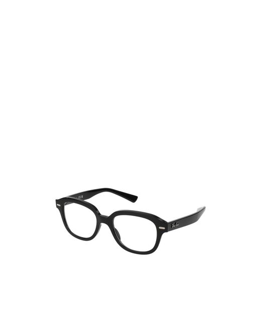 Ray-Ban White Erik Square Frame Glasses for men