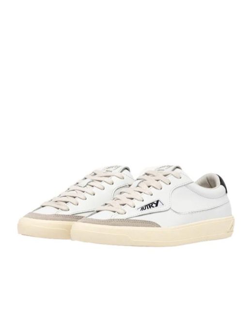 Autry White Windscape Low Sneakers for men