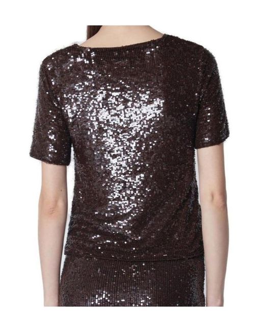 P.A.R.O.S.H. Multicolor P.A.R.O..H. Full Sequins Blouse