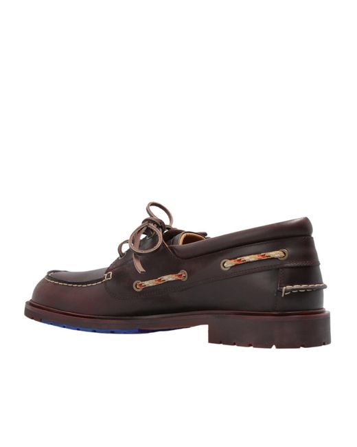 Burberry Brown Ekd Charm Rogue Lace-Up Shoes for men