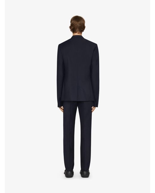 Givenchy Blue Slim-Fit Tailored Pants for men