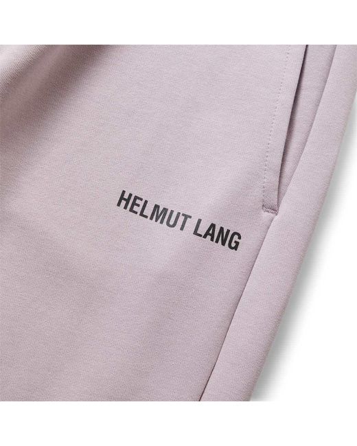 Helmut Lang Multicolor Logo-Print Tapered Track Pants for men