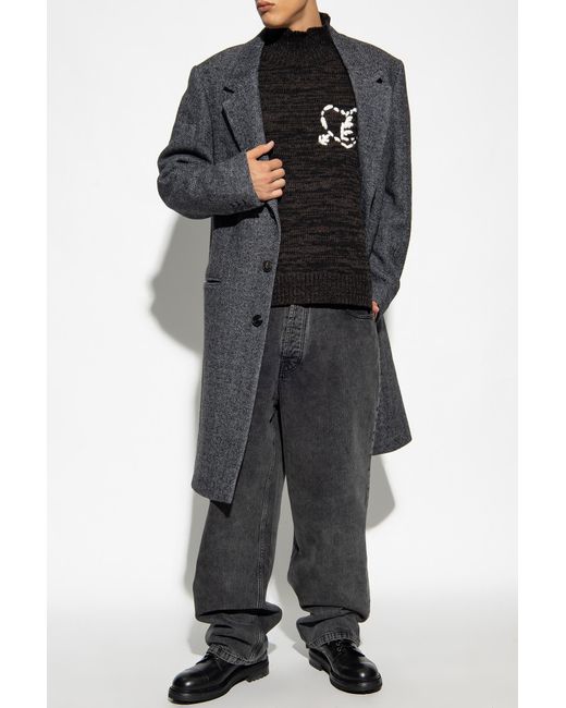 Etudes Studio Black Études Studio Quartier Mouline High Neck Jumper for men