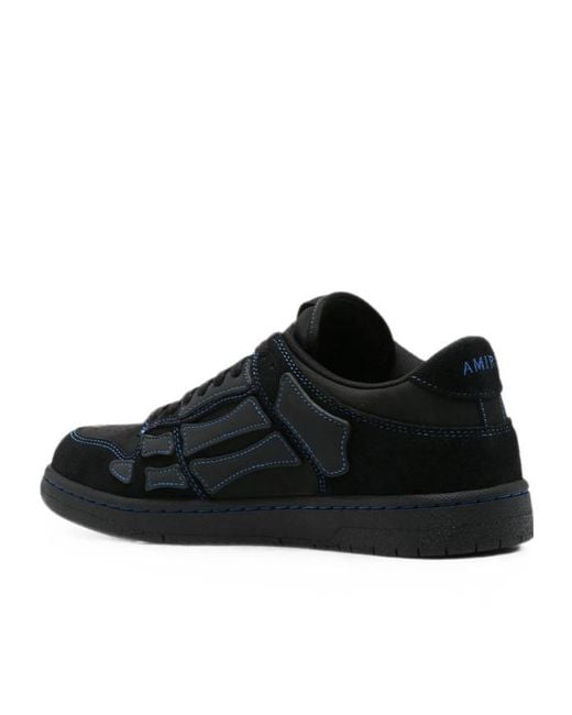 Amiri Black Skel Top Low-Top Sneakers for men