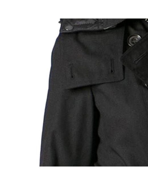 Burberry Black Hooded Windbreaker
