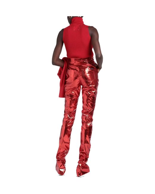 Dolce & Gabbana Metallic Flared Trousers