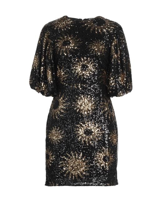 Farm Rio Black Round Neck Dress