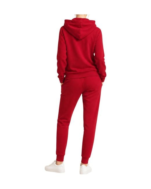 ARMANI EXCHANGE Red Zipper Sweatshirt