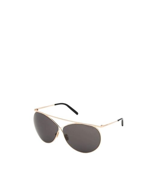 Tom Ford White Full Frame Sunglasses