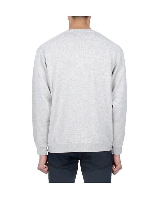 KENZO Gray Long-Sleeved Sweater for men